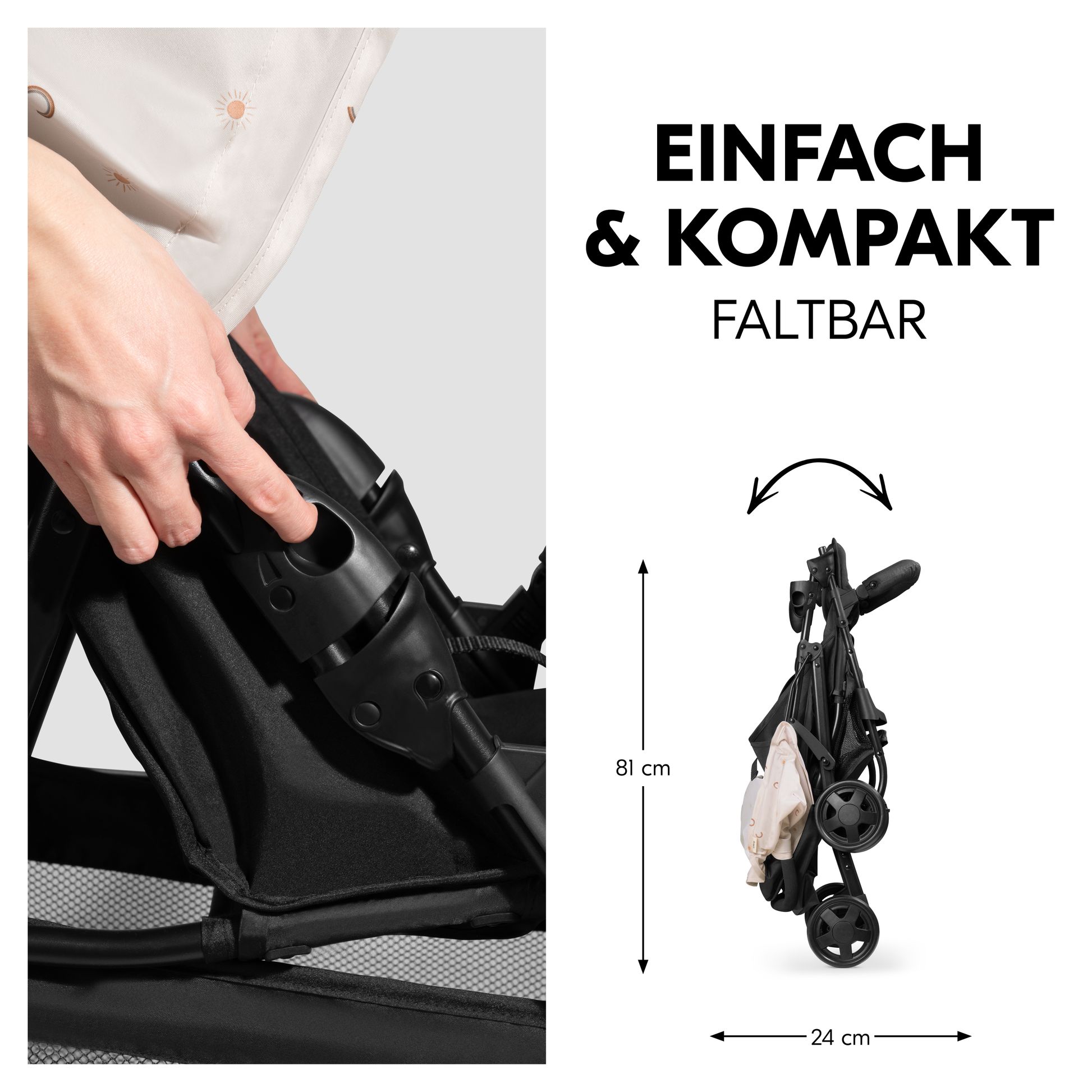 Schnell und leicht faltbar