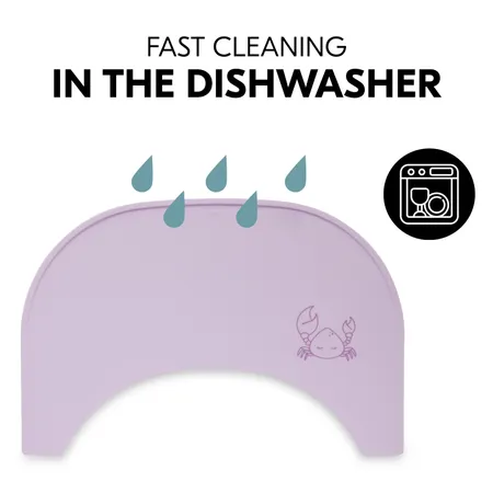 Fast cleaning in the dishwasher