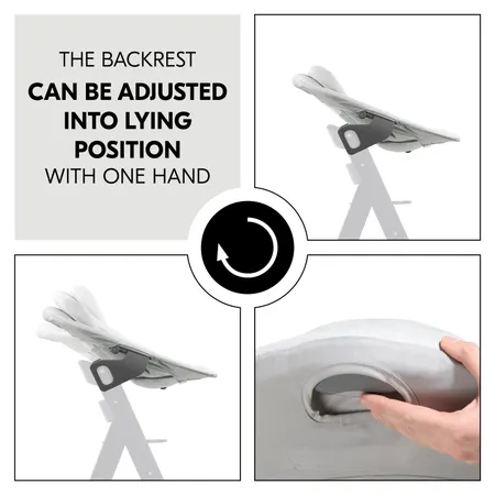 Adjustable backrest for maximum comfort
