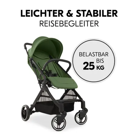 Leichter, handlicher, belastbarer hauck Kinderbuggy