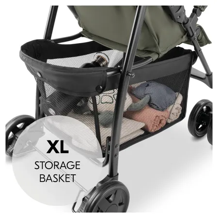 Ample storage space in the XL basket