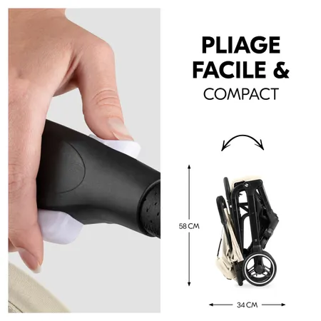 Pliable et transportable pour un voyage facile