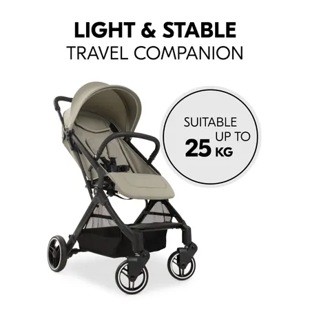 Light, handy and robust hauck pushchair 