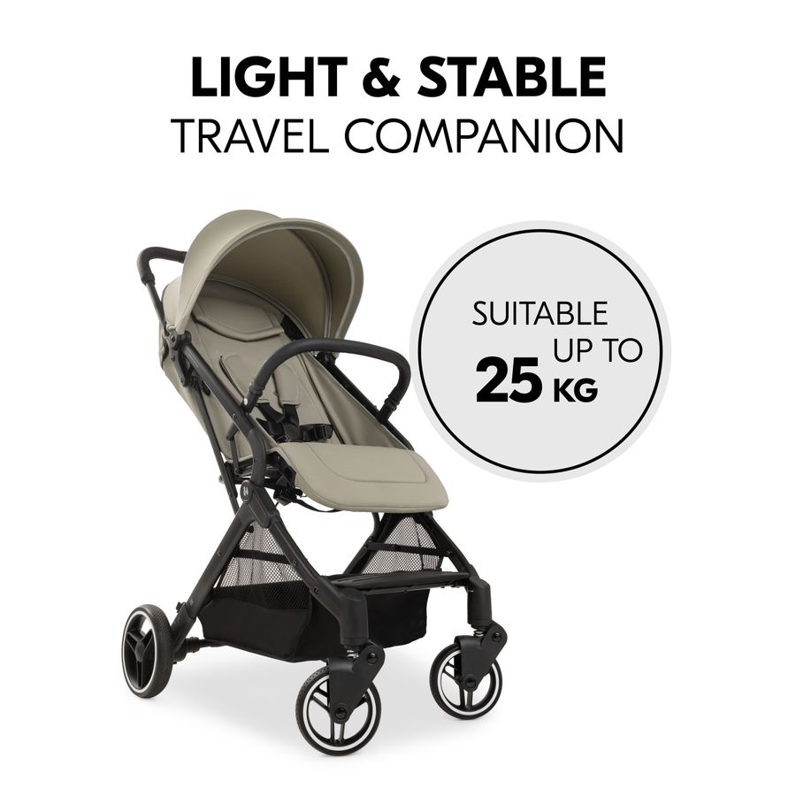 Light, handy and robust hauck pushchair