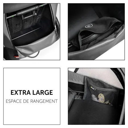 Grand espace de rangement