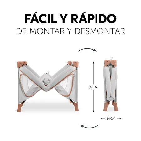 Montaje y desmontaje sencillos y rápidos