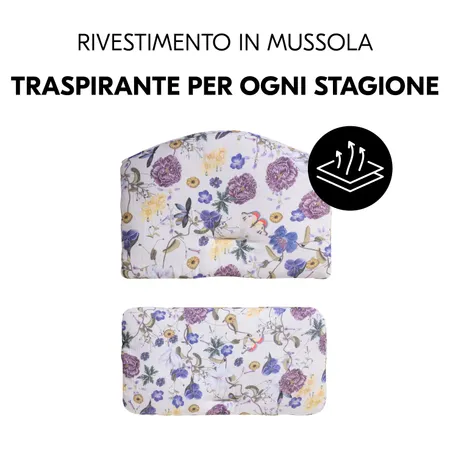 Copertura in mussola traspirante per ogni stagione