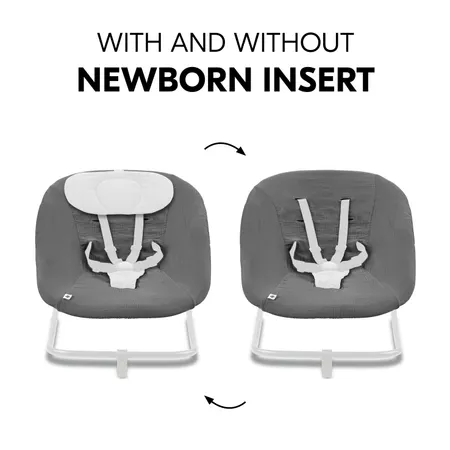 With and without newborn insert
