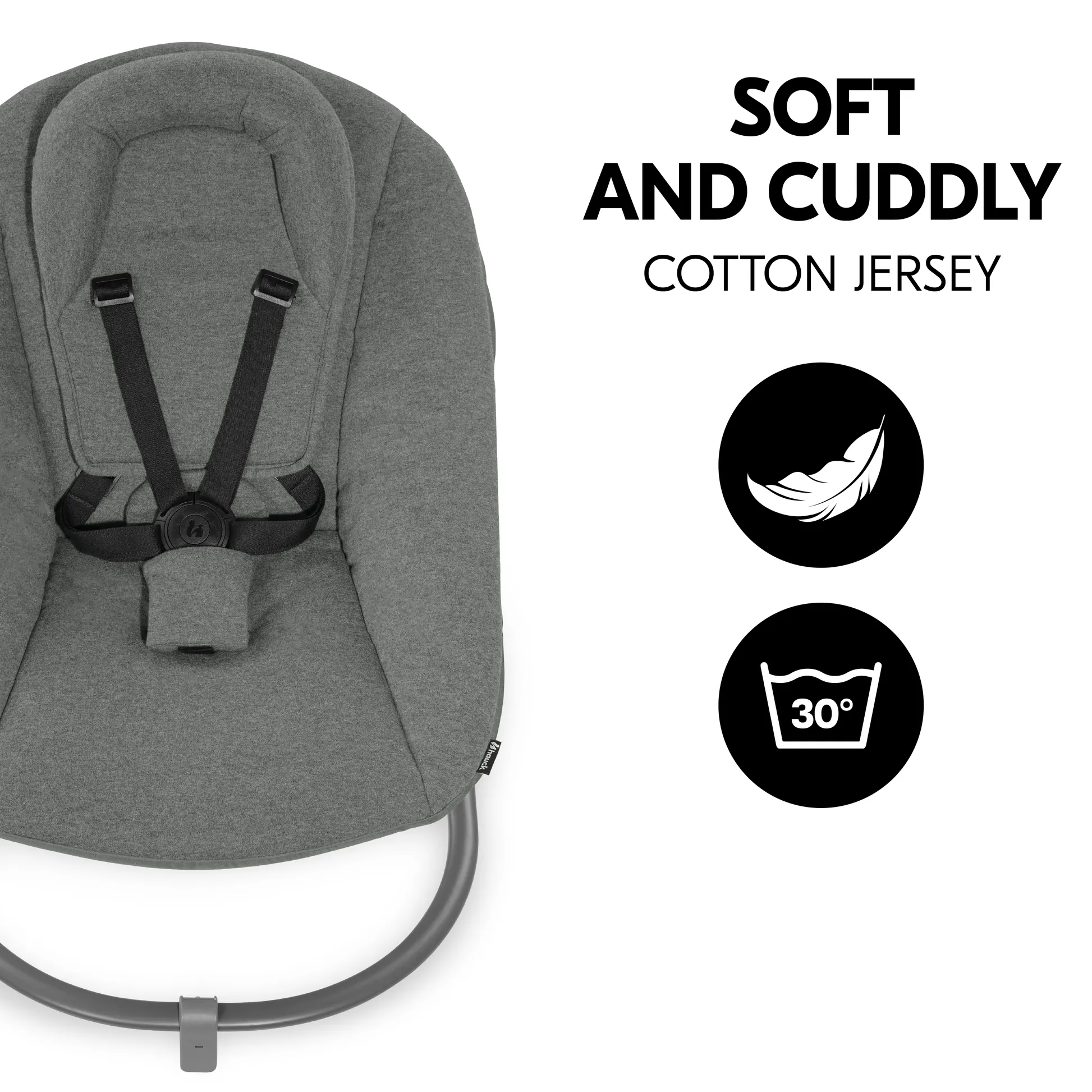 Alpha Bouncer Premium with 5-point harness