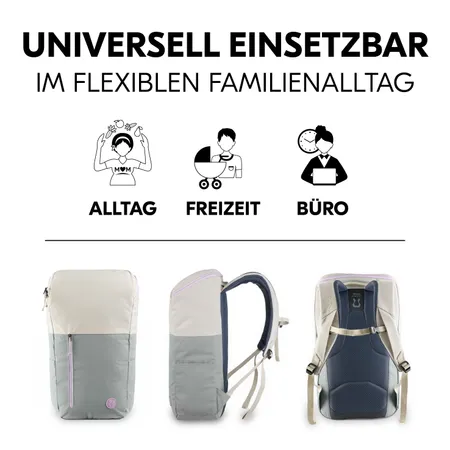 Universell einsetzbar im flexiblen Familienalltag