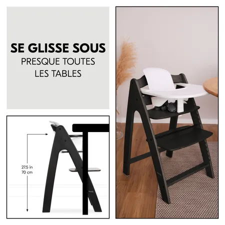 Convient à presque toutes les tables
