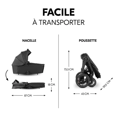 Facile à transporter