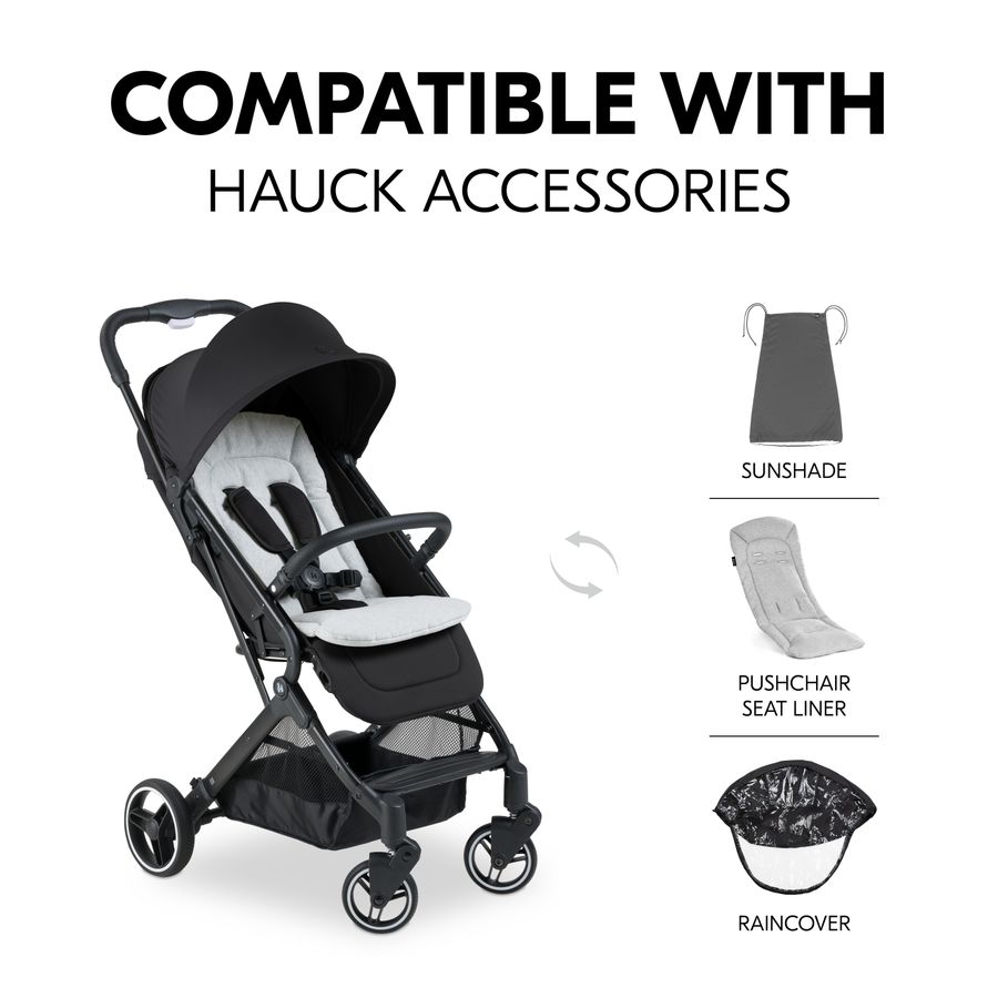 Flexible and individual with hauck accessories