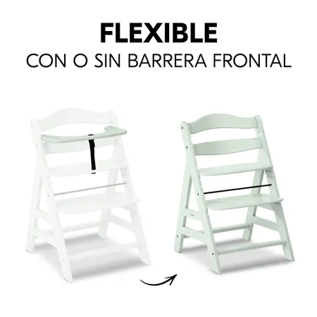 Uso flexible con o sin barra frontal