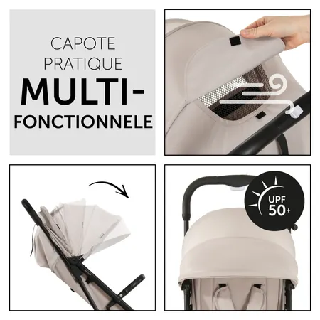 Protection solaire avec fenêtre coucou