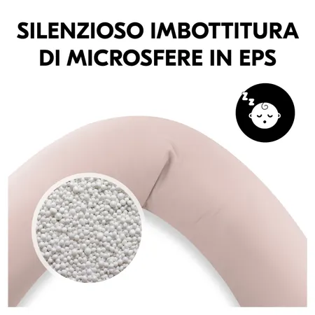 Imbottitura ergonomica con microperle in EPS