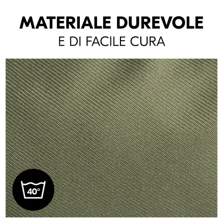 Materiale resistente e facile da pulire