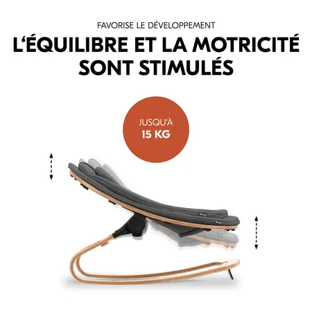 Votre bébé se balance naturellement tout seul