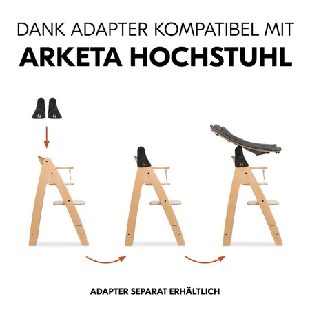 Adapter für den Arketa Hochstuhl