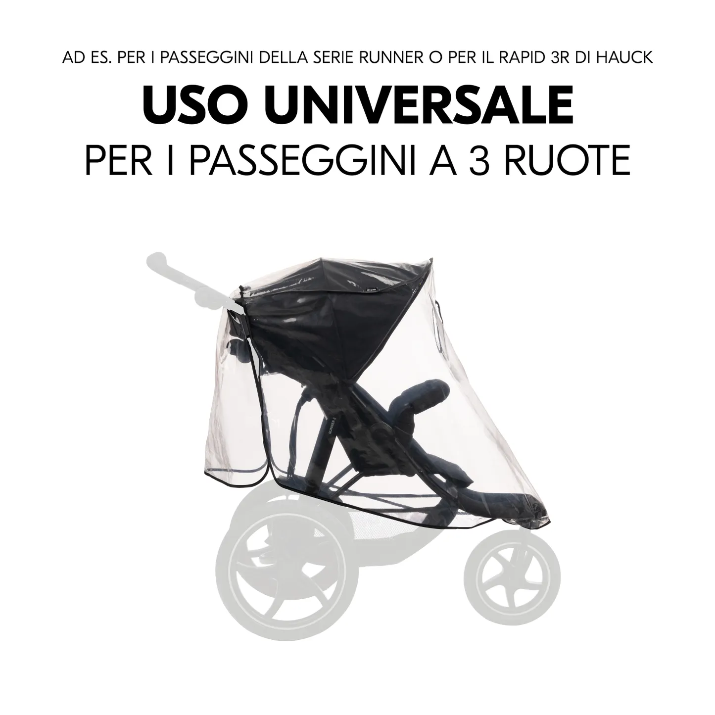Pushchair Raincover 3W
