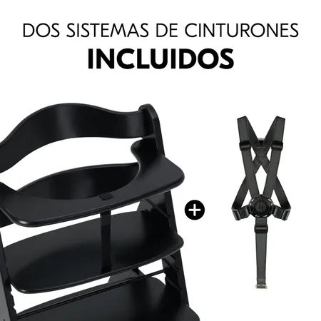 Mayor seguridad gracias a su sistema de arnés