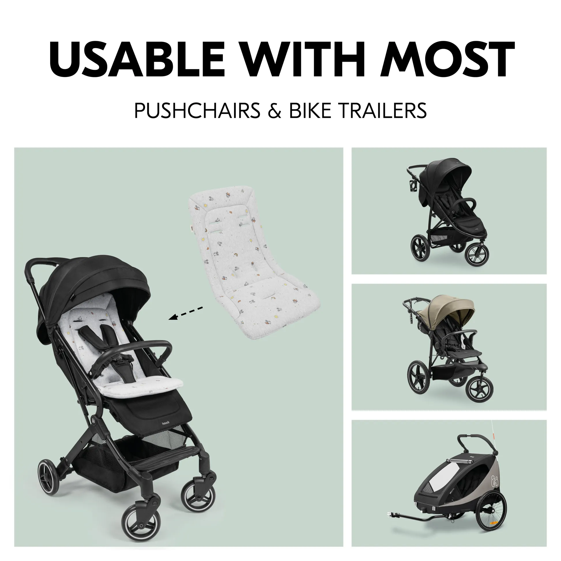 Pushchair Seat Liner 