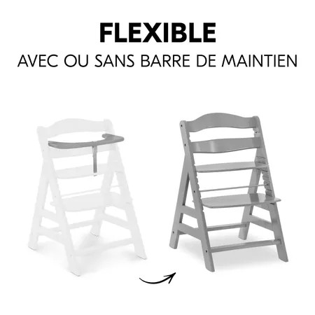 Utilisation flexible avec ou sans arceau avant