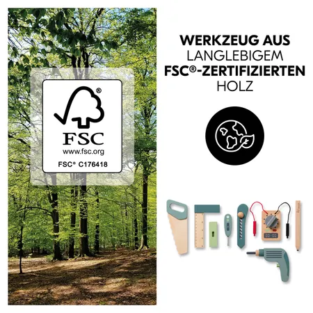 Ein Plus für die Umwelt: FSC®-zertifiziertes Holz