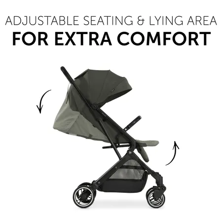 Adjustable seating and lying area for extra comfort