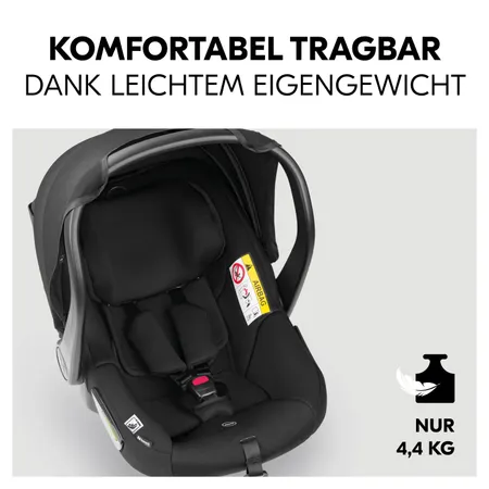 Komfortabel tragbar dank leichtem Eigengewicht