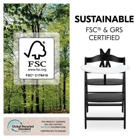 Made from sustainable materials