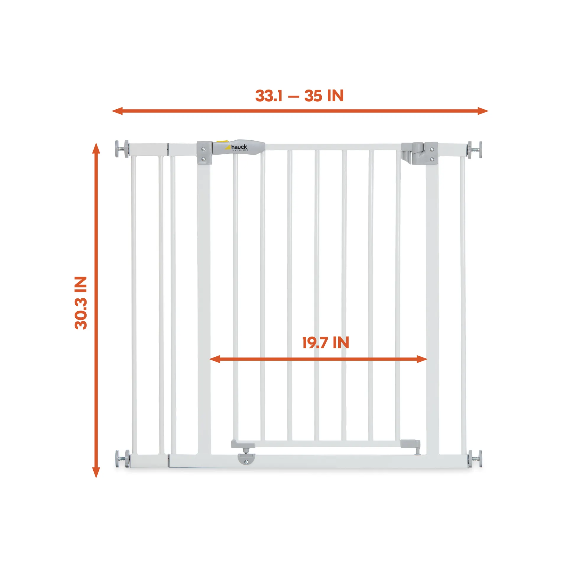 Open N Stop + 9cm extension white