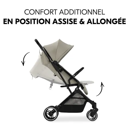 Confort additionnel en position assise et allongée