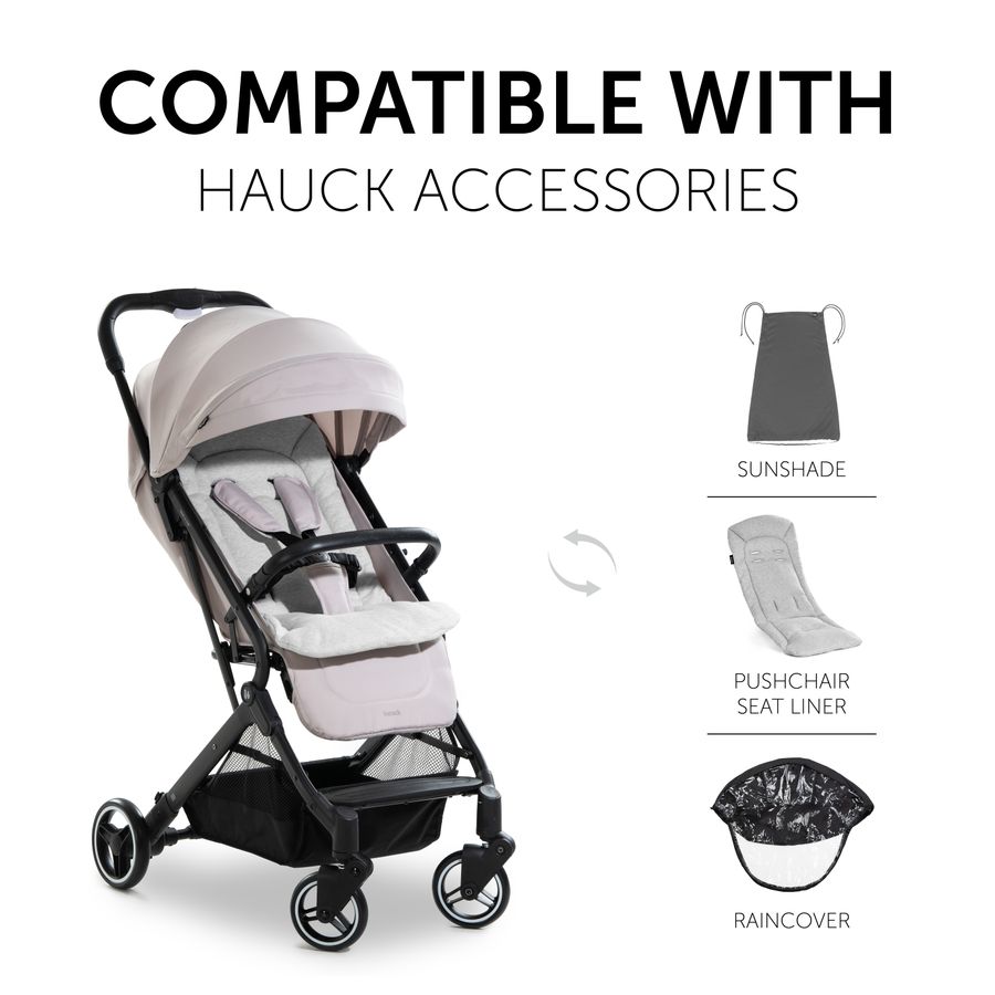 Flexible and individual with hauck accessories