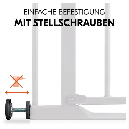 Klemmgitter mit Druckbefestigung