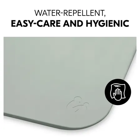 Water-repellent, easy-care and haygienic
