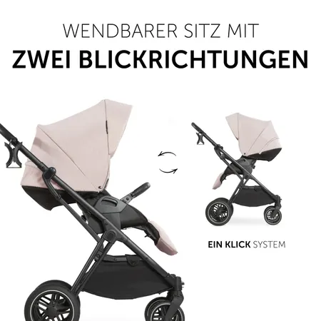 Wendbarer Sitz mit zwei Blickrichtungen