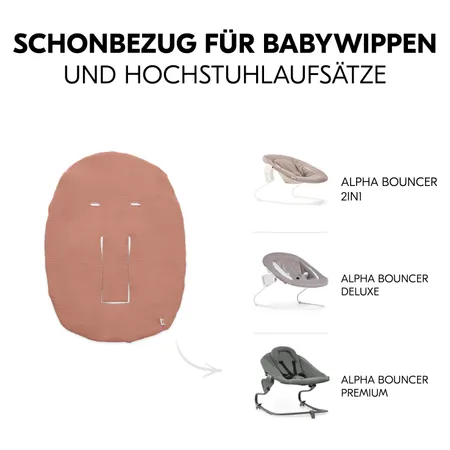 Schonbezug für Babywippen und Hochstuhlaufsätze
