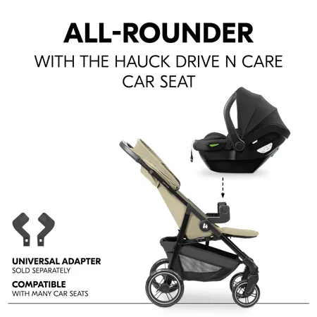 Compatible with many baby car seats