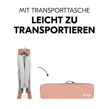 Mit Transporttasche leicht zu transportieren