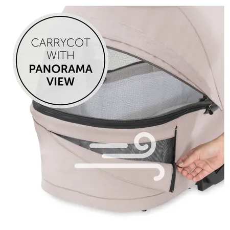 Carrycot with panorama view