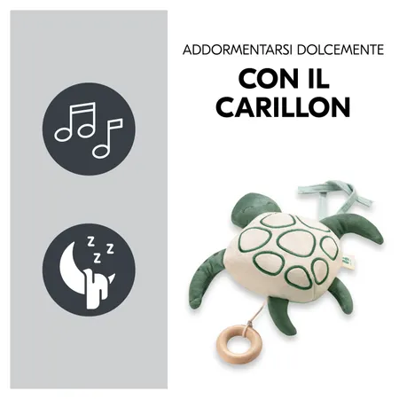 Addormentarsi dolcemente con il carillon