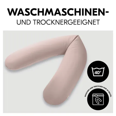 Pflegeleicht: waschmaschinen- und trocknergeeignet