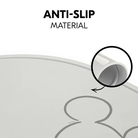 Good grip thanks to non-slip material