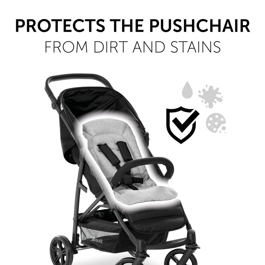 Protects the pushchair seat