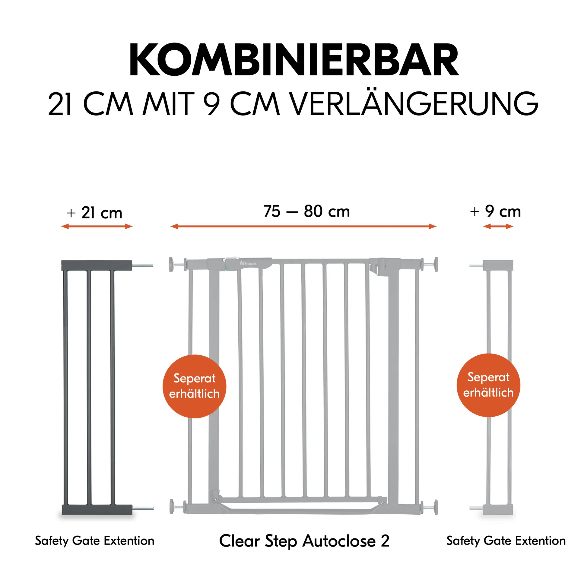 Safety Gate Extension 21 cm