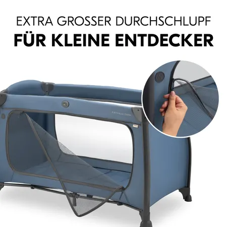 Extra großer Durchschlupf für kleine Entdecker