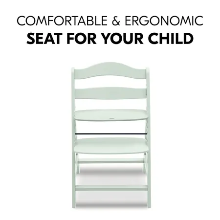 An ergonomic, grow-along highchair