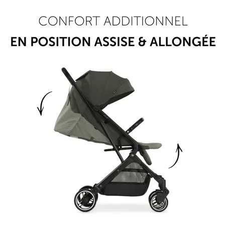 Confort additionnel en position assise et allongée