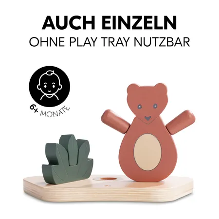 Mit und ohne Play Tray